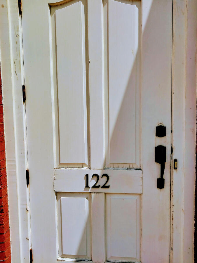 Untitled Door to Keeler Building, where Upper Level Bookkeeping offers bookkeeping to Tulsa and Bartlesville, and all 50 states.